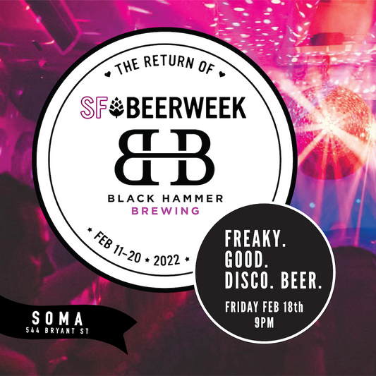 SFBW Events: (CANCELLED) Freaky Good Queer Disco and Seltzer Cocktail Party - February 18th @ 8pm