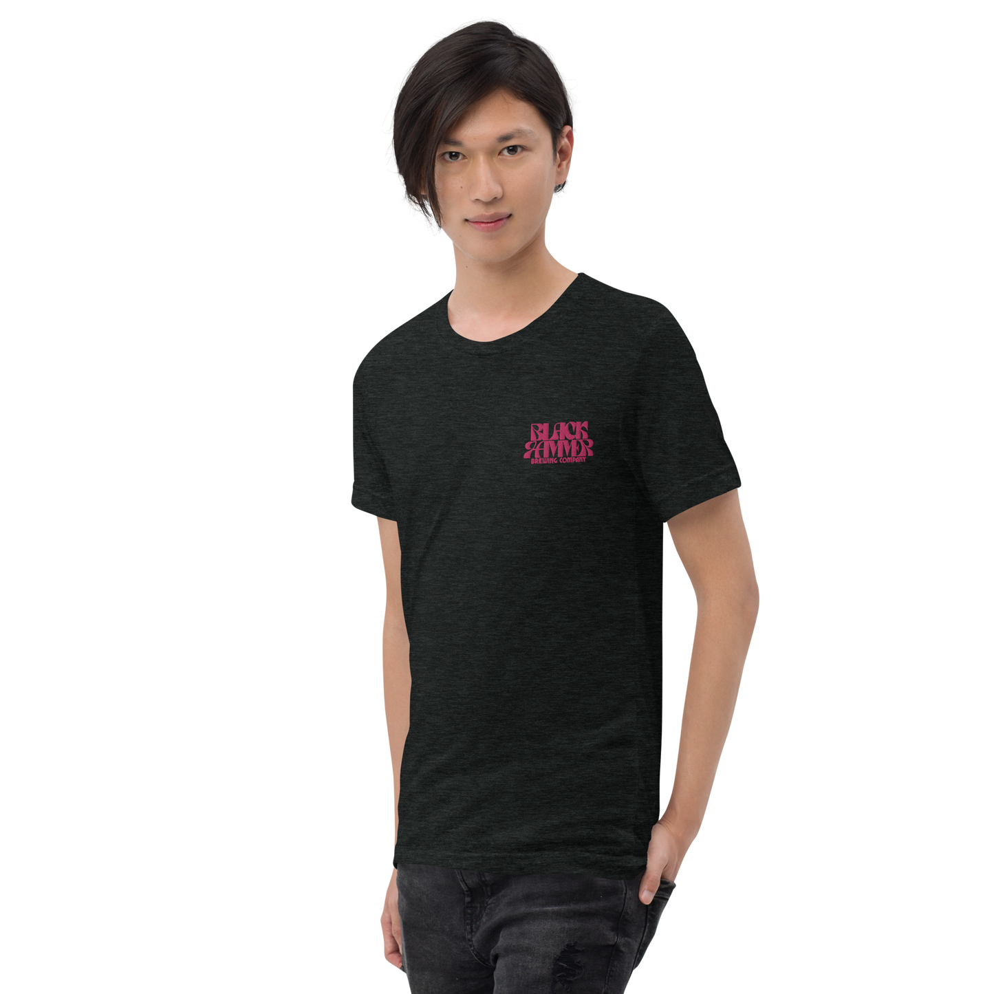 You Are Beautiful Embroidered and Printed T-Shirt