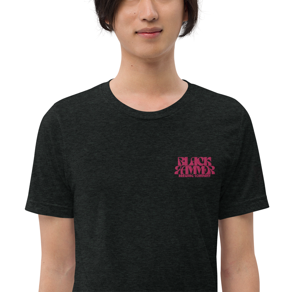 You Are Beautiful Embroidered and Printed T-Shirt
