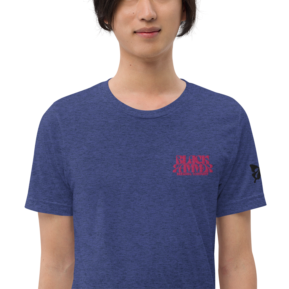 You Are Beautiful Embroidered and Printed T-Shirt