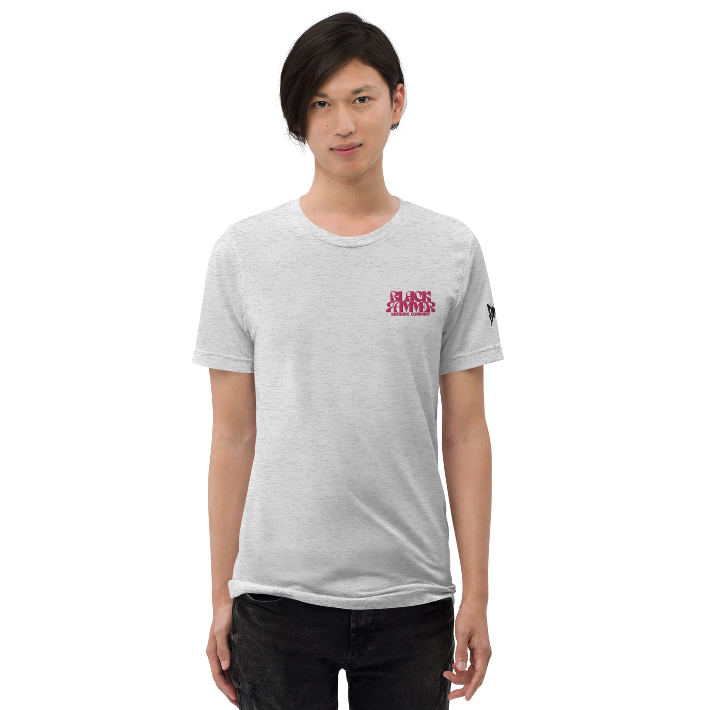 You Are Beautiful Embroidered and Printed T-Shirt