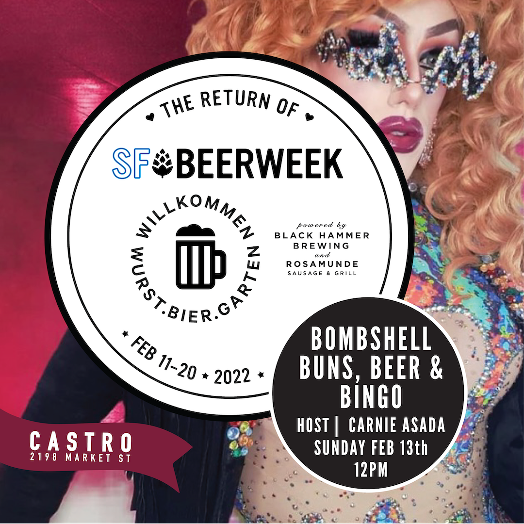 SFBW EVENTS: Beer Week Bombshell Buns and Bingo - February 13th @ 12pm