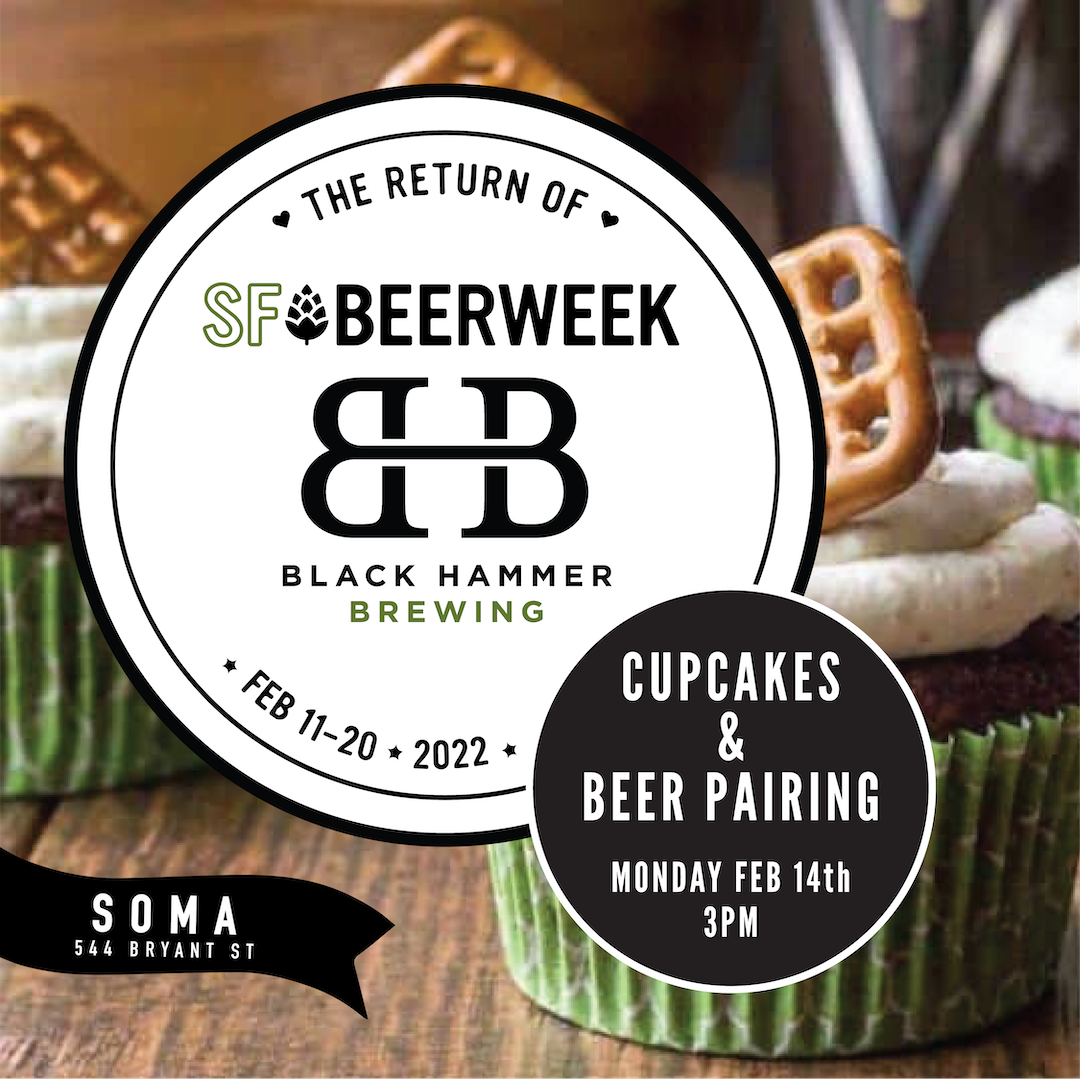 SFBW EVENTS: Beer and Cupcakes are All the Love you Need - February 14th @ 3pm