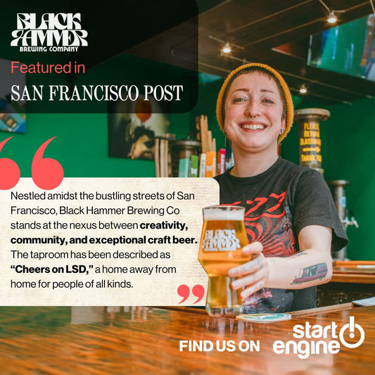 Brewing Buzz: Black Hammer Brewing Spotlighted in The San Francisco Post!