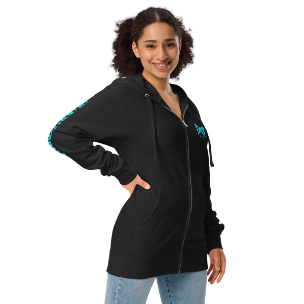 Unisex fleece zip up hoodie – Black Hammer Brewing Company Unisex fleece zip up hoodie – Black Hammer Brewing Company